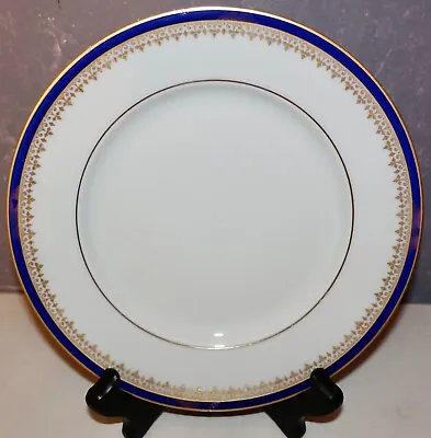 Buy Royale Limoges Richelieu By Towle Plates 6.25 . W/Blue And Gold Trim. Mint • 9.47£