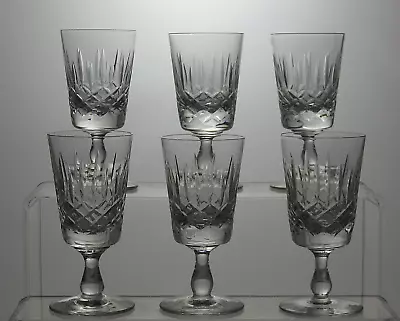 Buy Edinburgh Crystal  Appin  Cut Glass Set Of 6 Sherry Glasses 5 1/4 - Boxed • 29.99£