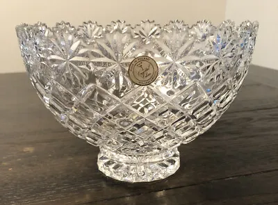 Buy Vintage Crystal Clear Brand Crystal Bowl • 20.78£