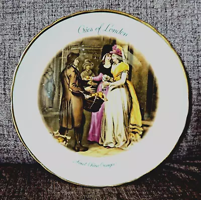 Buy Tuscan Cries Of London Plate Sweet China Oranges Made In England (2) • 4£