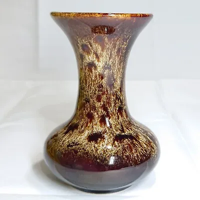 Buy Vintage Fosters Pottery Vase Brown Cornishware • 8.50£