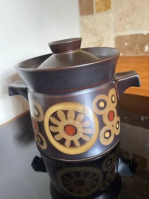 Buy Vintage/retro Denby Arabesque Lidded Pot Casserole In Nice Condition • 15£