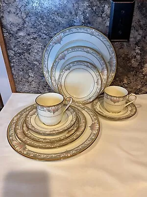 Buy Noritake Barrymore Bone China 2 Place Settings Of 5 Pieces Each • 47.16£