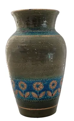 Buy Vintage Bitossi Londi Raymor MCM Italian Pottery Rimini Gold Flower Vase 8  • 77.21£