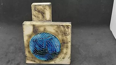 Buy Glazed Carn Pottery Studio Blue Spot Chimney Vase In Copper Wash, John Beusmans • 195£