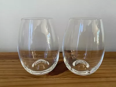 Buy Dartington Stemless Wine Glass 4.3  Tall And 2.25  Top Diameter - Set Of 2 • 18.94£