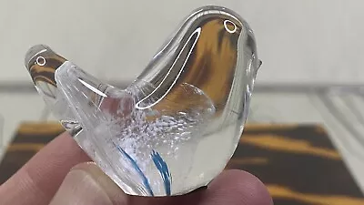 Buy Vintage Isle Of Wight Glass Bird Figurine Paperweight Hand Made In England • 22.07£