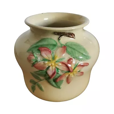 Buy Vintage Carlton Ware 1940s 'Apple Blossom' Floral Vase Jar - Australian Design  • 24.99£