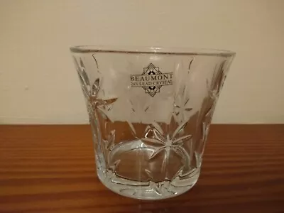 Buy Beaumont Lead Crystal Tumbler Glass • 3£