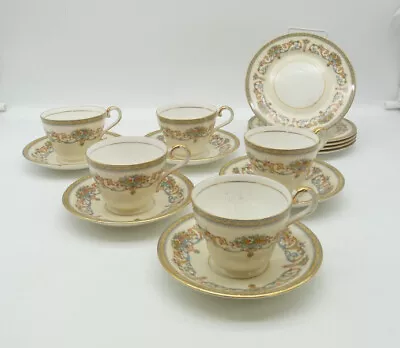 Buy Aynsley Fine Bone China Patterned Henley 15 Piece Tea Cup/saucers/side Plates  • 12.15£