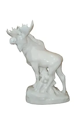 Buy  RUSSIAN Lomonosov Porcelain Sculpture Figure Moose,elk. LFZ.vintage • 185.50£