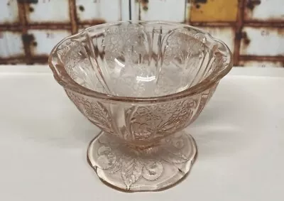 Buy Jeannette Depression Glass Pink Cherry Blossom Berry Bowl • 11.53£
