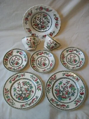 Buy 8 Piece Part Set Johnson Brothers / Myott Indian Tree Pottery. Plates Cups Bowl. • 16£