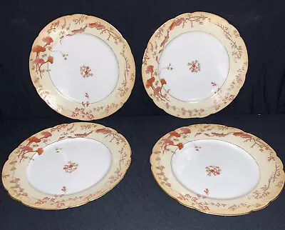 Buy Vintage China Plates 4 Limoges French Underwater Theme Fish  • 18.96£