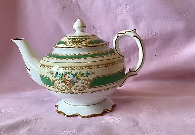 Buy Crown Staffordshire Small Teapot Pattern Number 15645 Bone China • 24.99£