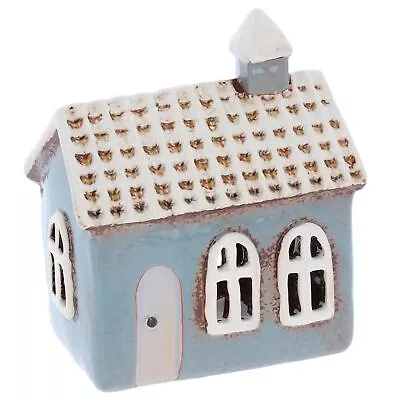 Buy Village Pottery Ceramic Tealight Holder Tile And Brick Pastel House Collection • 14.99£