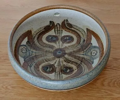 Buy Large Vintage Danish Soholm Ceramic Bowl, By Noomi Backhausen, Erika Serie • 120£