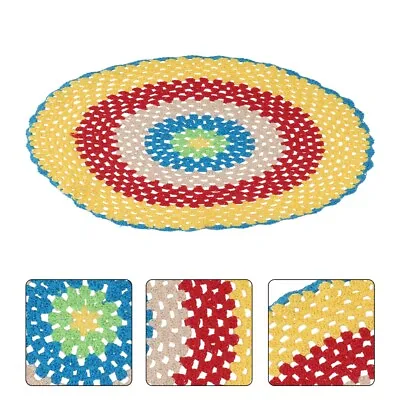 Buy  Braided Tablemats Heat Insulation Placemat Kung Fu Tea Coaster • 7.24£