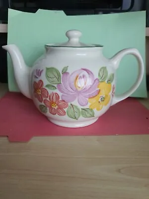 Buy Sadler England Pretty Floral Teapot Globe Shape • 9£