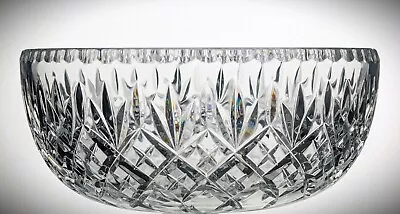 Buy Stunning EDINBURGH Lead Crystal Cut Glass Decorative Centrepiece Bowl - 20cm • 30£