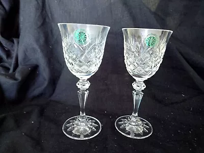 Buy Unused Pair Of Galway Crystal 5  Sherry Glasses  • 10£