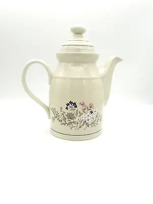 Buy Royal Doulton Coffee/Tea Pot Lambeth Ware Brendon Hill Beige Prop Vintage Retro • 15.99£