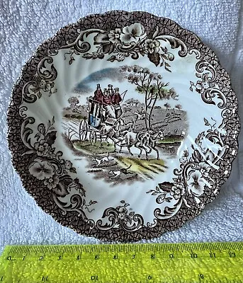 Buy Johnson Bros Staffordshire. Coaching Scenes. Brown. “Hunting Country” Ironstone • 2.99£