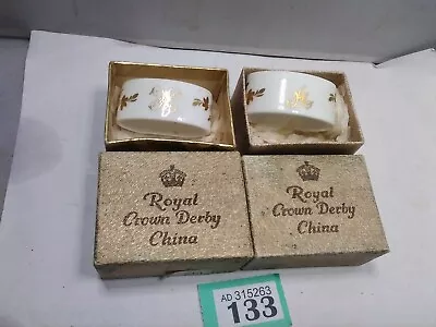 Buy Royal Crown Derby Napkin Ring X 2 A & H • 4.99£
