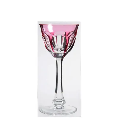 Buy NEW MOSER  LADY HAMILTON  Rose Hock Glass 4 Oz  AUTHORIZED DEALER • 289.26£