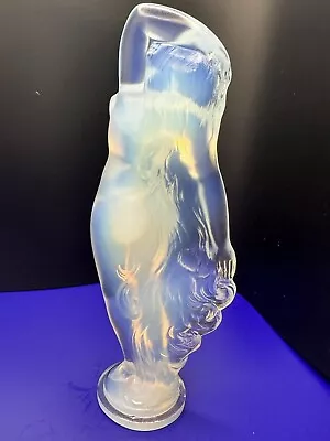 Buy Sabino Paris Opalescent Glass Nude Figure Model 7” Tall Mint Con. Signed Stamped • 377.95£