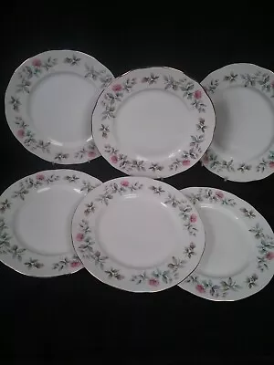 Buy 6duchess Bramble Rose Lunch Plates 24cm. • 35£