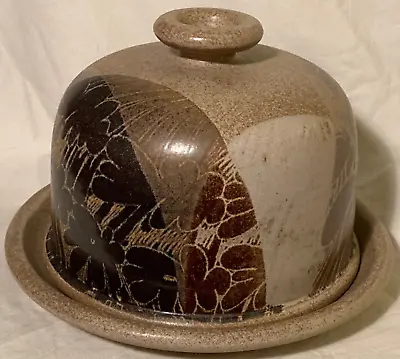 Buy REDUCED Diana Worthy CRICH Studio Pottery CHEESE DISH+COVER DOME No.1 Sig Vgc • 40£