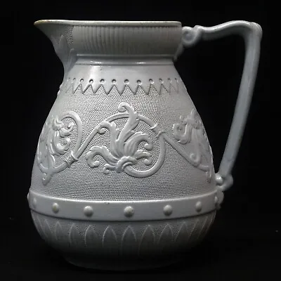 Buy Antique William Brownfield  Marne  Relief Moulded Jug, C1870 • 20£