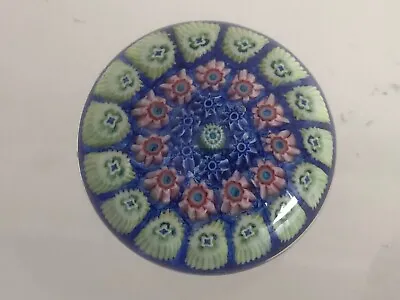 Buy Antique Round Form Millefiori Glass Paperweight.    LOT 8 OF  13 • 20£