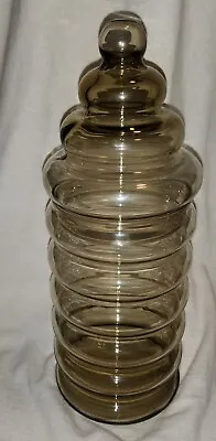 Buy Holmegaard Primula Apothecary Jar Glass Canister With Lid Jacob Bang 10.5  • 80.15£