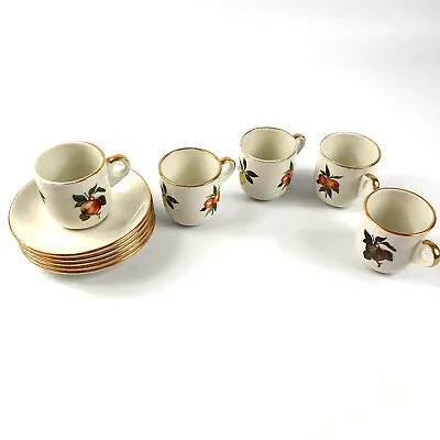 Buy Vintage John Maddock Set Of 5 Coffee Cup Ultra And Vitrified With Sauces Collect • 11.20£