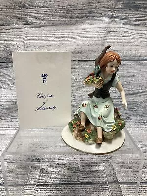 Buy Capodimonte Figurine Garden Girl Spring With Certificate • 16.99£