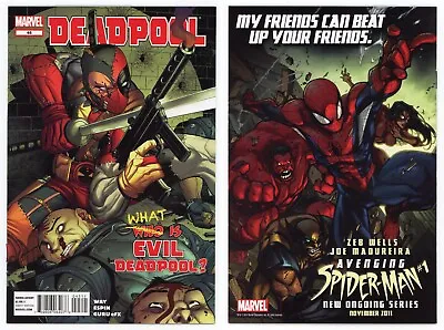 Buy Deadpool #45 (NM 9.4) 1st Appearance EVIL DEADPOOL Way Bradshaw 2011 Marvel MCU • 20.10£