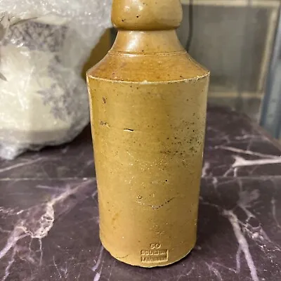 Buy Doulton Lambeth Flagon “BATEY” Bottle Antique Salt Glazed Stoneware Collectible • 4.99£