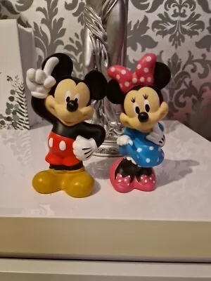 Buy Disney Mickey Mouse And Minnie Mouse Figurines • 7.99£