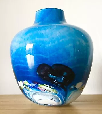 Buy BEAUTIFUL Large CAITHNESS CADENZA Art Glass Vase - Designed By COLIN TERRIS • 29.99£