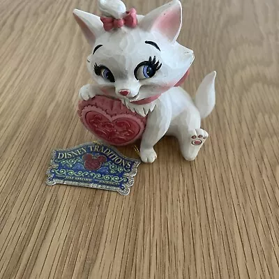 Buy Disney Traditions Marie Heart Mini Figurine 6010107 • 5£