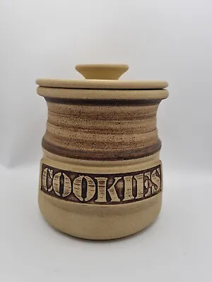 Buy Cornish Pottery Cookie Jar Vintage Earthenware, 1970s Jar, Very Good Condition • 17.99£