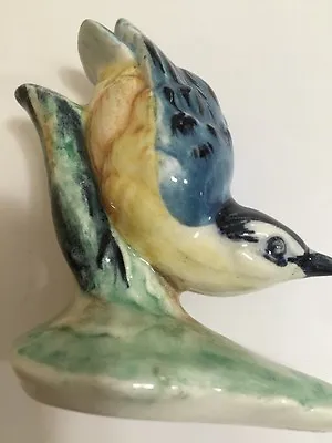 Buy Pennsbury Nuthatch #110 Art Pottery Bird Animal Figurine Adorable Excellent • 66.27£