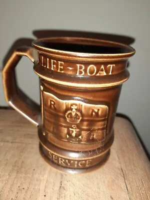 Buy House Clearance Vintage RNLI Solent Service Life Boat Ceramic Tankard Holkham  • 7£