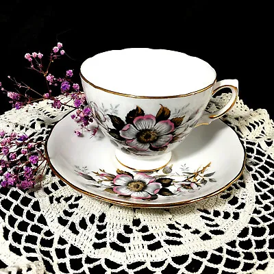 Buy Royal Osborne Fine Bone China Tea Cup And Saucer Set Pat# 8199 • 14.41£