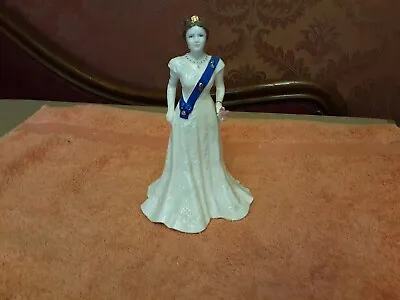 Buy Coalport Figurines Limited Edition Queen Mother 95th Birthday No14 Of 500 No Box • 60£