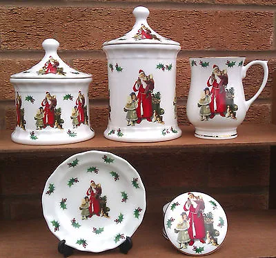 Buy James Dean Pottery - Selection Of Christmas Items. • 8.99£