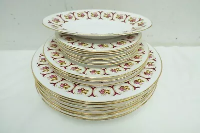 Buy Royal Sutherland ? Bone China Set X 18 Vintage Plates Dish Floral • 19.99£