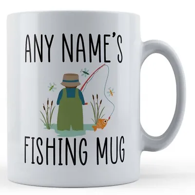 Buy Personalised Fishing Mug - Gift Mug • 10.99£